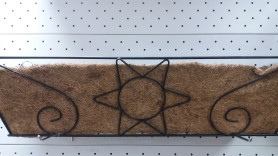 Кашпо коковита ГринБэлт подвесное балконное узор (75см.) 21-1009