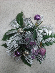 Новогоднее украшение для свечи Изобилие 17,5 см A1-005/3E