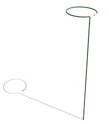 Опора для клубники высокая (выс. 0,6м., диам.0,15м. ст.пр-ка 5мм)