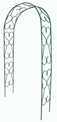 Арка садовая Узорная широкая (выс.2,5м.,шир.1,25м.,гл.0,4м.)