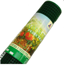 Садовая Решетка Ф-20/1/10 (ячейка 20х20) Зеленый/Хаки Рулон 10м.