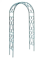 Арка садовая Узорная узкая (выс.2,5м.,шир.1,2м.,гл.0,43м.)