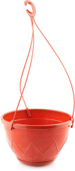 Кашпо Лилия Подвесная 4л. Терракотовый (Santino)