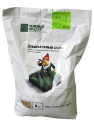 Газон Зеленый Квадрат Декоративный (8кг./уп.)