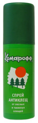 КОМАРОФФ Антиклещ спрей (125мл.)