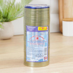 Крышка СКО 1-82 лак Елабуга 50шт./уп..