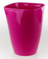 Кашпо Флора 128мм, розовый (Lamela)