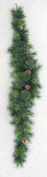 Свэг Аляска заснеженная с шишками Н=180см (CCF405938)