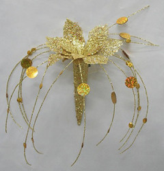 Цветок "Аватар" лесной, золото TLN988