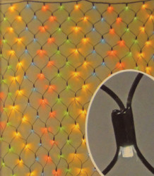 Эл.гирл. Сетка, 160диодов (диод в диод), 90х185см TLN538multi