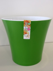 Кашпо АРТЕ 3,5л. Зеленое Золото- Белый (Santino)