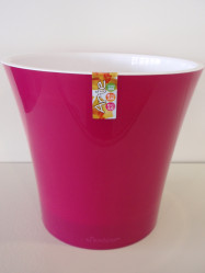 Кашпо АРТЕ 5л. Лиловый-Белый (Santino)