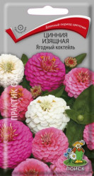 Цинния Ягодный коктейль однол. 0,2гр. (Поиск)