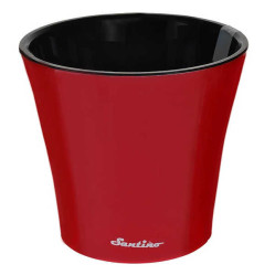 Кашпо АРТЕ 3,5л. Красный-Черный (Santino)