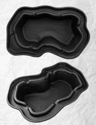 Пруд садовый Байкал 750л. черный