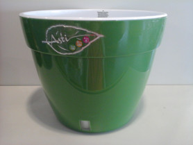 Кашпо АСТИ 6л. Зеленый-Золото-Белый (Santino)