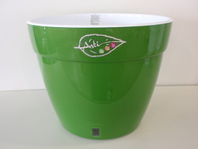 Кашпо АСТИ 12л. Зеленый-Золото-Белый (Santino)