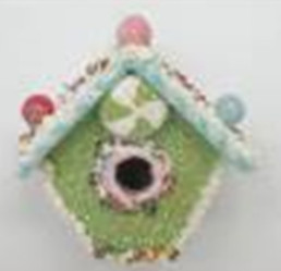 Скворечник пряничный новогодний 10х9х5 TLN1411