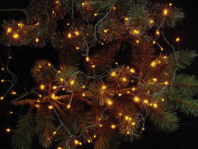 Эл.гирл. 100 диодов, 5м., режим мигания, Желтый TLN210 Yellow