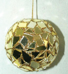 Шар Магическое зеркало, золото, малый TLN503