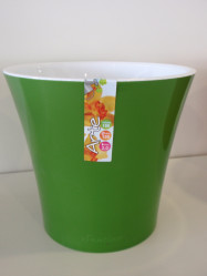 Кашпо АРТЕ 2л. Зеленое золото-Белый (Santino)