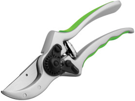 Секатор FINLAND плоскостной 210мм, D10/25мм, алюмин. ручки, двухпозицион. фиксатор 1396