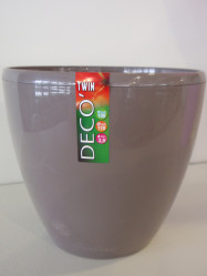 Кашпо DECO TWIN 2,5л. Шаде (Santino)