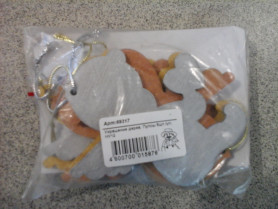 Украшение дерев. Пупсы 6шт./уп. НУ12