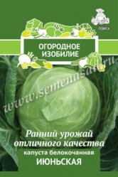Капуста белокочанная Июньская 0,5гр. (Огород.изоб. Поиск)