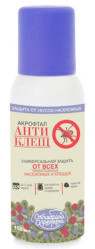 Акрофтал Антиклещ Аэрозоль (фл.150мл.) Щелково