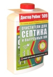 Доктор Робик PRO 509 Очиститель для септика и выгребной ямы фл.798мл.