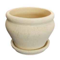 Горшок Аманта №1 (шамот) d30см, h25см, v12л., арт.1160