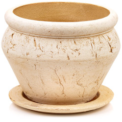 Горшок Аманта №2 (шамот) d40см, h37см, v26л., арт.1297
