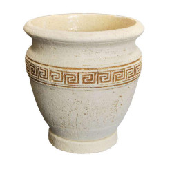 Горшок Аттика мини (шамот) d18см, h16см, v2,3л., арт.1164