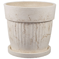 Горшок Лора №1 (шамот) d32см, h28см, v10л., арт.1204