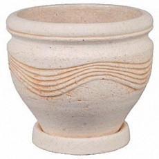 Горшок Мелисса мини (шамот) d19см, h19см, v4л., арт.1293