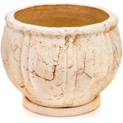 Горшок Тыква (шамот), d29см, h24см, v10л. арт.1458