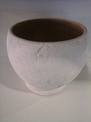 Горшок Шар средний (шамот) d25см, h21см, v8л. арт.1245