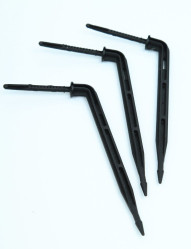 Набор 10шт "Стойка-капельница под трубку 3 мм"