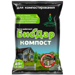 БиоДар - компост (пак.25гр.) ЕС-ДГ
