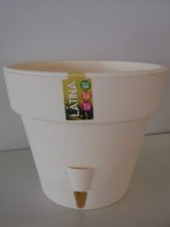 Кашпо LATINA 2,5л. Кремовый (Santino)