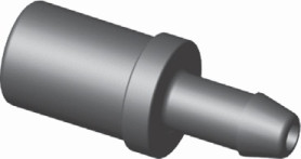 Насадка на капельницу, 1 выход , Набор 10шт/уп