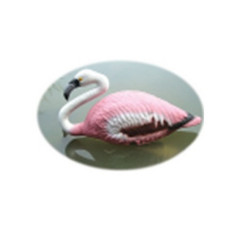 Фламинго пласт. плавающий (55х20х30см) 008-4