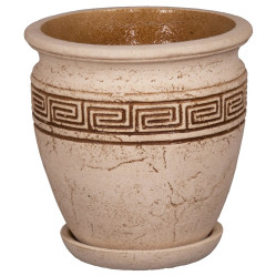 Горшок Веста (шамот) d29см, h30см, v10л., арт.1460