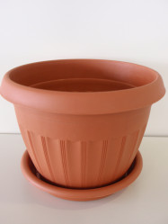 Кашпо Афродита 3 с поддоном терра 2,2л. (ссп)