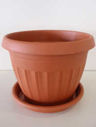 Кашпо Афродита 4 с поддоном терра 3,2л. (ссп)