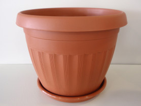Кашпо Афродита 7 с поддоном терра 11л. (ссп)