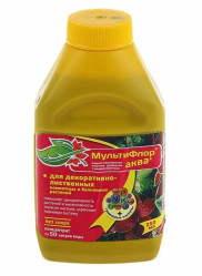 МультиФлор Аква Декор.-листв.растения фл.250мл.