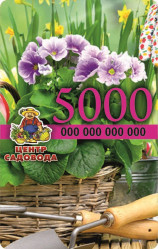 Подарочная карта 5000 руб.