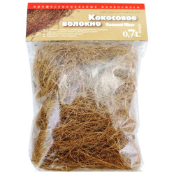 Дренаж, агроперлит, вермикулит - Кокосовое волокно 0,7л. Сады Аурики